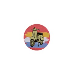 I`m Waiting On My Vespa 1  Mini Buttons by ConteMonfrey