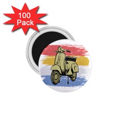 I`m Waiting On My Vespa 1 75  Magnets (100 Pack)  by ConteMonfrey