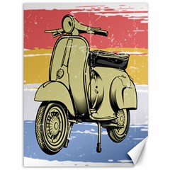 I`m Waiting On My Vespa Canvas 36  X 48  by ConteMonfrey