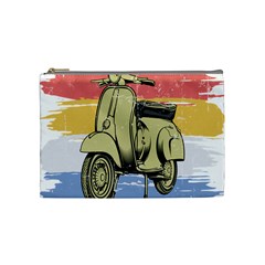 I`m Waiting On My Vespa Cosmetic Bag (medium) by ConteMonfrey