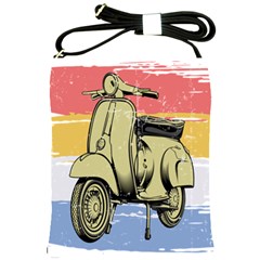 I`m Waiting On My Vespa Shoulder Sling Bag by ConteMonfrey