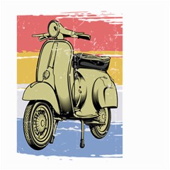 I`m Waiting On My Vespa Small Garden Flag (two Sides) by ConteMonfrey