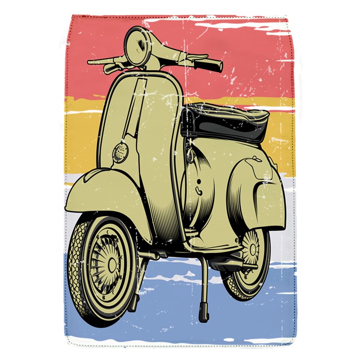 I`m Waiting On My Vespa Removable Flap Cover (S)