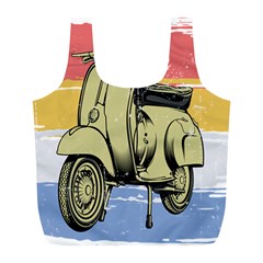 I`m Waiting On My Vespa Full Print Recycle Bag (l) by ConteMonfrey