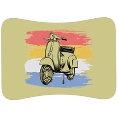 I`m Waiting On My Vespa Velour Seat Head Rest Cushion by ConteMonfrey