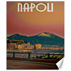 Red Summer Napoli - Vesuvio Canvas 20  X 24  by ConteMonfrey