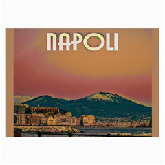 Red Summer Napoli - Vesuvio Large Glasses Cloth (2 Sides) by ConteMonfrey