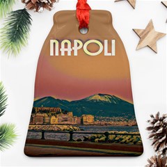 Red Summer Napoli - Vesuvio Bell Ornament (two Sides) by ConteMonfrey