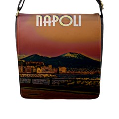 Red Summer Napoli - Vesuvio Flap Closure Messenger Bag (l) by ConteMonfrey