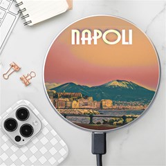 Red Summer Napoli - Vesuvio Wireless Charger by ConteMonfrey