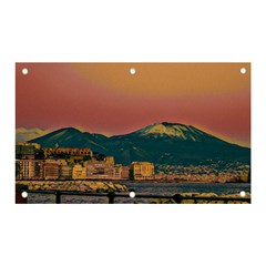 Red Summer Napoli - Vesuvio Banner And Sign 5  X 3  by ConteMonfrey