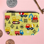 Seamless pattern vector industrial vehicle cartoon Mini Coin Purse Front