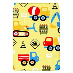 Seamless Pattern Vector Industrial Vehicle Cartoon Removable Flap Cover (s) by Jancukart