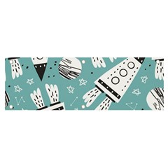 Cute Seamless Pattern With Rocket Planets-stars Banner And Sign 6  X 2 