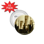 Architecture City House 1.75  Buttons (10 pack) Front