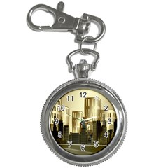 Architecture City House Key Chain Watches