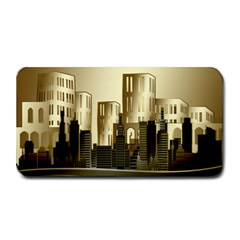 Architecture City House Medium Bar Mats