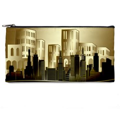 Architecture City House Pencil Case