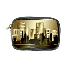 Architecture City House Coin Purse