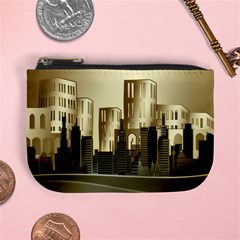 Architecture City House Mini Coin Purse