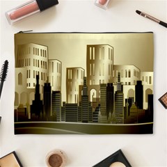 Architecture City House Cosmetic Bag (xl)