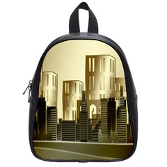 Architecture City House School Bag (small)