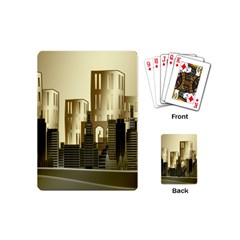 Architecture City House Playing Cards Single Design (mini)