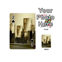 Architecture City House Playing Cards 54 Designs (mini)