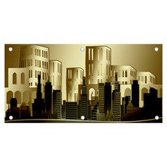 Architecture City House Banner And Sign 6  X 3 