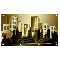 Architecture City House Banner And Sign 7  X 4 