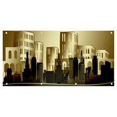 Architecture City House Banner And Sign 8  X 4 