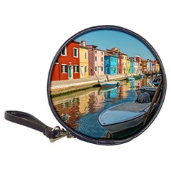 Boats In Venice - Colorful Italy Classic 20-cd Wallets by ConteMonfrey