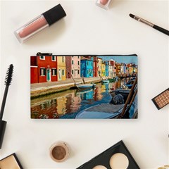 Boats In Venice - Colorful Italy Cosmetic Bag (small) by ConteMonfrey