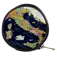 Map Italy Blue Mini Makeup Bag by ConteMonfrey