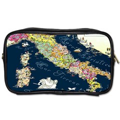 Map Italy Blue Toiletries Bag (one Side) by ConteMonfrey