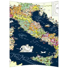 Map Italy Blue Back Support Cushion by ConteMonfrey