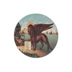 Lion of Venice, Italy Magnet 3  (Round) Front