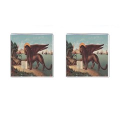 Lion Of Venice, Italy Cufflinks (square) by ConteMonfrey