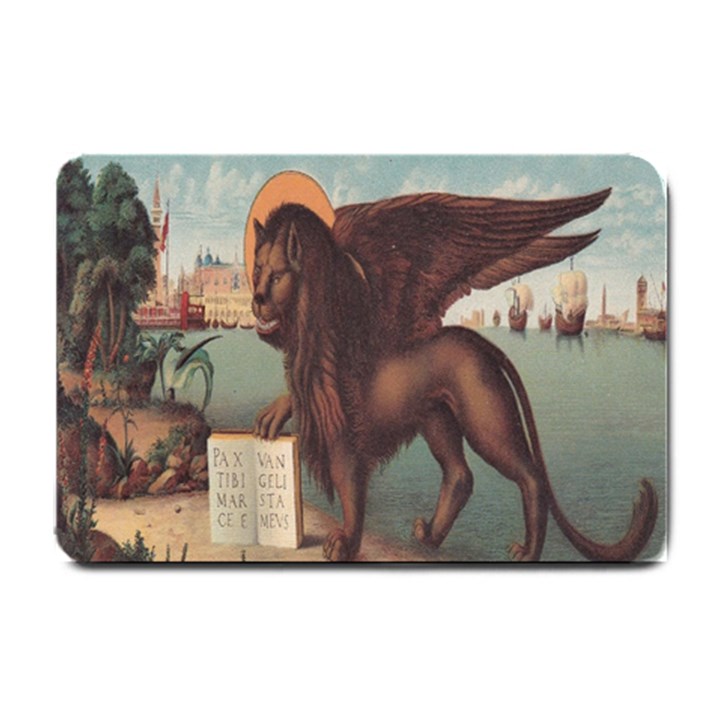 Lion of Venice, Italy Small Doormat 