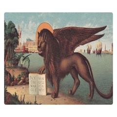 Lion Of Venice, Italy Double Sided Flano Blanket (small)  by ConteMonfrey