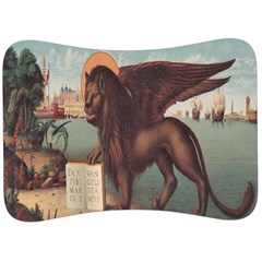 Lion Of Venice, Italy Velour Seat Head Rest Cushion by ConteMonfrey