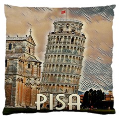 Pisa Tower, Italy Standard Flano Cushion Case (one Side) by ConteMonfrey