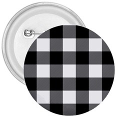 Black And White Plaided  3  Buttons by ConteMonfrey