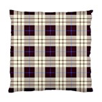 Gray, purple and blue plaids Standard Cushion Case (One Side) Front