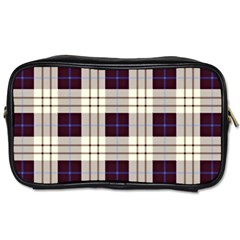 Gray, Purple And Blue Plaids Toiletries Bag (two Sides) by ConteMonfrey