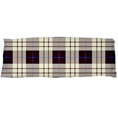 Gray, Purple And Blue Plaids Body Pillow Case (dakimakura) by ConteMonfrey