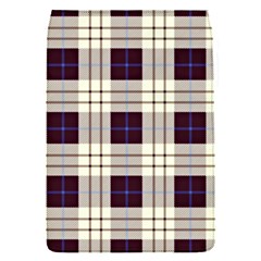 Gray, Purple And Blue Plaids Removable Flap Cover (s) by ConteMonfrey