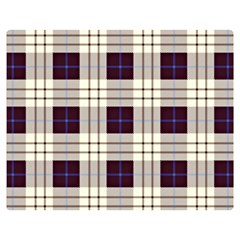 Gray, Purple And Blue Plaids Double Sided Flano Blanket (medium)  by ConteMonfrey