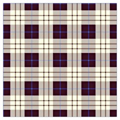 Gray, Purple And Blue Plaids Lightweight Scarf  by ConteMonfrey