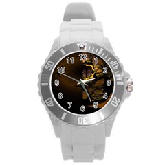 Photogenic Round Plastic Sport Watch (L)